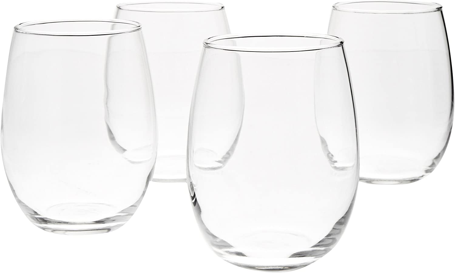 450ml Stemless Wine Glasses  15 oz