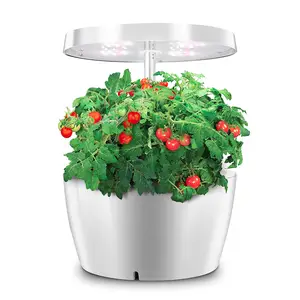 Round Shape Colorful Hydroponic Growing Systems Indoor LED Plant Grow Hydroponic System For Home Smart Garden Hydroponic