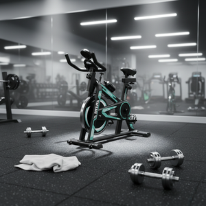 Vélo d'exercice vertical à commande magnétique intelligente pour usage domestique, ultra-silencieux, équipement de fitness d'intérieur, vente en gros d'usine, modèle K300 - Product Image 4