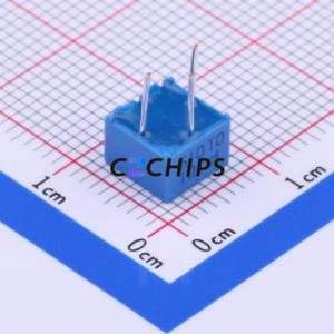 Resistencia Ajustable/Potenciómetro 3362P-1-101LF, Componente de Orificio Pasante (THT)-3P, Resistencia de 7x6.6mm, 100 Ohmios, 10%, 500mW, 100ppm ℃ - Product Image 2
