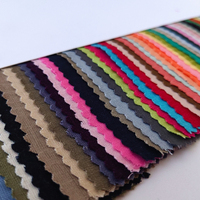 Primavera Verano color sólido Lino rayón viscosa tejido mezclado tela para blusa vestido que fluye tela suave 6E20