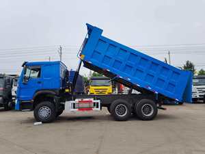 Camion benne SINOTRUK HOWO 6x4 d'occasion 371HP |   Bennette manuelle de 25 tonnes pour le transport de sable et de matériaux - Product Image 4
