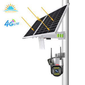 วันฝนตกทํางาน 4-5 วันกลางแจ้ง 60W 30AH DC12V ความปลอดภัยเลนส์คู่ 4G wifi ip ptz กล้องแสงคู่ <span class=keywords><strong>V380</strong></span> <span class=keywords><strong>pro</strong></span> - Product Image 3