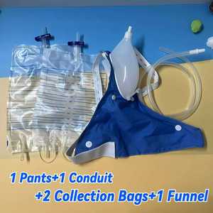Collecteur d'urine Mexple pour hommes et femmes âgés alités, portable, forme ovale, avec sac de drainage - Product Image 4