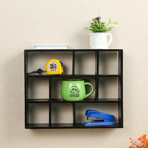 Wall Mounted Wooden <b>Shelves</b> 3 Tier Rectangle Durable Storage Rack For <b>Books</b> Stationery Personal Care Products - Product Image 3