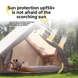 Tùy chỉnh hiện đại ngoài trời Inflatable không thấm nước Lều di động dày công suất lớn cắm trại Lều gia đình - Product Image 3