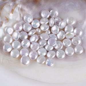 Perles d'eau douce naturelles de 10-11 mm, perles à percer, matériau semi-fini pour accessoires de bricolage, tendance de la mode, perles en vrac - Product Image 4
