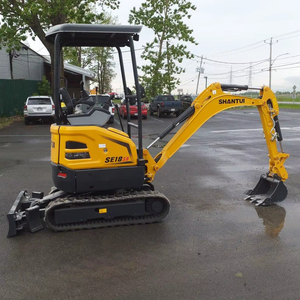 En Stock: Miniexcavadora SHANTUI SE18SR de 1.8T, Hidráulica, con Motor Potente, Caja de Cambios PLC, Bomba y 1 Año de Garantía - Product Image 1