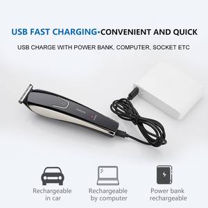 FANKE メンズヘアクリッパー カスタマイズ 5-in-1 USB充電式コードレスヘアトリマーセット - Product Image 2