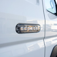 Bande lumineuse latérale universelle 12V 6 LED pour remplacement sur pick-up, camping-car, tout-terrain, camion, remorque
