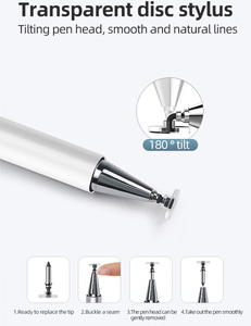 Lápiz Óptico para Tableta con Sensibilidad a la Presión y Rechazo de la Palma para Remarkable1 <span class=keywords><strong>2</strong></span> <span class=keywords><strong>Wacom</strong></span> Samsung S Pen - Product Image 5
