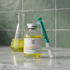 Ampoule Booster à l'Acide Hyaluronique, Sérum Réparateur Visage, Raffermissant, Anti-Rides, Réducteur de Pores, 30ml - Product Image 3