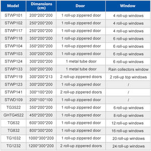 Mini serre de jardin en plastique PE Portable, couvercle tunnel en plastique pour légumes, jardin, cour - Product Image 5