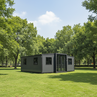 Casas Prefabricadas Villas de 2 3 4 Dormitorios Casa Modular Prefabricada Casa Contenedor de 40 y 20 Pies Pequeña Casa Móvil a Bajo Precio