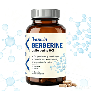 RTS Berberine HCl 1200mg Complément Alimentaire Formule Soutien Glycémique et Immunitaire Végétalien <span class=keywords><strong>Sans</strong></span> <span class=keywords><strong>Gluten</strong></span> Certifié GMP 60 Gélules Végétales - Product Image 6