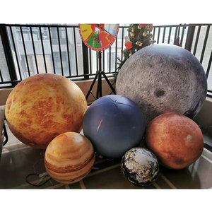 Gonfiabile di illuminazione a LED pianeta palloncino per la decorazione del partito - Product Image 1