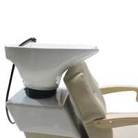 Silla de champú para peluquería, cómoda, diseño de humanización, más popular