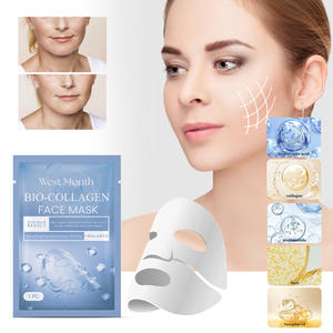 Prix usine collagène masques faciaux améliorer les soins de séchage hydratant hydratant cosmétiques réparation peau masque facial - Product Image 2