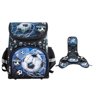 Sac à dos scolaire pour enfants, motif de dessin animé 3D, imperméable, écologique, grande capacité, unisexe, sac d'école primaire - Product Image 1