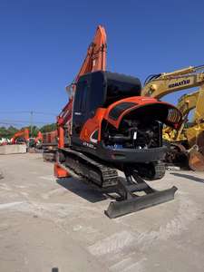 รถขุด Doosan DX60 มือสองขาย เครื่องยนต์เชื่อถือได้ แบบตีนตะขาบขนาดเล็ก พร้อมใช้งาน มอเตอร์ เกียร์ ปั๊ม เฟือง ลูกปืน - Product Image 6
