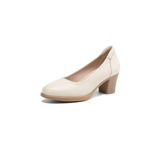 <span class=keywords><strong>Scarpe</strong></span> da Lavoro da Donna con Tacco Grosso e Punta Chiusa, Comode <span class=keywords><strong>Scarpe</strong></span> Eleganti con Punta Rotonda, <span class=keywords><strong>Scarpe</strong></span> da <span class=keywords><strong>Sposa</strong></span> - Product Image 2