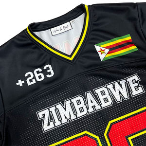 เสื้อเจอร์ซีย์ทรงบ็อกซี่ สตรีทแวร์/สปอร์ตแวร์ แบบยูนิเซ็กซ์ ผลิตจากโพลีเอสเตอร์/คอตตอน ระบายอากาศ แห้งเร็ว ป้องกันรังสียูวี ไซส์พลัส - Product Image 3