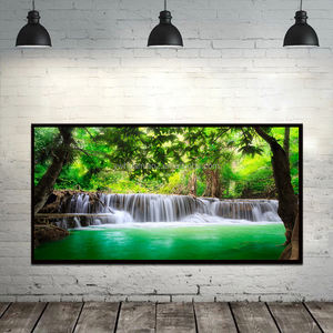 Décor à la maison moderne paysage photos arbre forêt impressions <span class=keywords><strong>sur</strong></span> <span class=keywords><strong>toile</strong></span> cascade affiche Art impression <span class=keywords><strong>sur</strong></span> <span class=keywords><strong>toile</strong></span> - Product Image 2