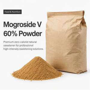 Mogroside V 60% Extracto de Fruta del Monje en Polvo, Edulcorante Natural CAS 88901-36-4 para Alimentos y Bebidas, Suministro a Granel - Product Image 1