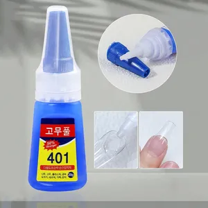 Colle à ongles super résistante, 20g, pour faux ongles, pointes d'ongles souples, Gel à séchage rapide, adapté aux débutants en Nail Art, Gel adhésif, 1/2/6 pièces - Product Image 3