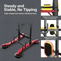 Equipo de Ejercicio Portátil para Flexiones, Barra Horizontal Multifuncional para Interiores, Soporte para Flexiones para Adultos
