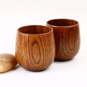 Бамбуковые кружки для вина, пива, кофейная чашка, бутылка для воды, деревянная чайная чашка в японском стиле