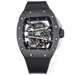 Reloj de Pulsera Mecánico Manual RMUL2 con Esqueleto Asimétrico de Cerámica NTPT y Carbono 6101 TZP, Reloj Deportivo para Hombre - Product Image 1