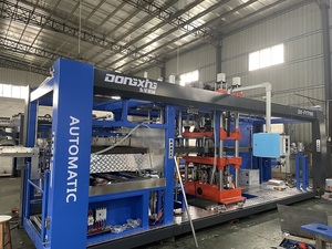 Máy Tạo Nhiệt Chân Không Thực Phẩm Tấm Dày Bằng Nhựa Tự Động Hoàn Toàn Ba Trạm Máy Ép Nhiệt Pp - Product Image 2