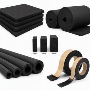 แผ่นฉนวนยางโฟม K-FLEX ทางเลือกแทน NBR PVC ชนิดเซลล์ปิด คลาส <span class=keywords><strong>0</strong></span> สำหรับระบบ HVACR - Product Image 4