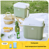 Glacière portable isotherme pour la maison, la voiture, le camping en extérieur, boîte de conservation des aliments pour la préservation au froid