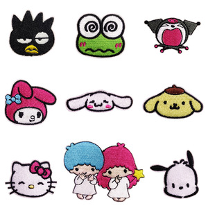 Fer à broder pailleté de conception de dessin animé de petit diable bon marché direct d'usine sur le patch pour le vêtement - Product Image 1