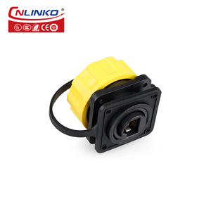 YM24 Đầu Nối Chống Nước <span class=keywords><strong>RJ45</strong></span> Đầu Nối Ổ Cắm <span class=keywords><strong>RJ45</strong></span> Ethernet Gắn Bảng Mặt Trước - Product Image 6