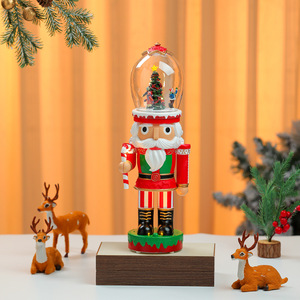 Nueva Caja Musical de Resina con Figura de Soldado de Nogal 2026, Adorno de Navidad, Regalo al por Mayor - Product Image 5