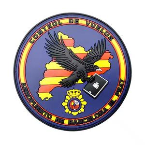 Direct Customization <b>Maker</b> Completely Engineered 3D Soft Rubber Silicone Polyvinyl Chloride Sew On Badge pvc patch - Product Image 3