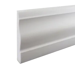 S108-B, RAITTO yeni tasarım beyaz vinil süpürgelik Ogee süpürgelik arşitrave hattı duvar tabanı