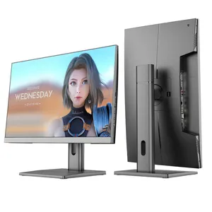 Neues Design 23,8 "All-in-One-Barebone-PC in einem Desktop-Computer i7 16 GB HDM * I-IN-Webcam auf dem Top-PC-Gaming-Monoblock-Computer