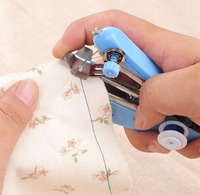Machine à coudre Portable Mini manuel pratique couture outils sans fil point coudre vêtements tissu électrique Machine à coudre ménage