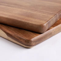 Planche à découper en bois de rose moderne gravée au laser, planche à découper de cuisine en bois multifonctionnelle, planche à découper double face en bois