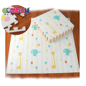 <span class=keywords><strong>Tapis</strong></span> de sol rond pour bébé, accessoire d'intérieur pour ramper, petits éléphant, le miroir, en mousse eva, 4 pièces, 9 cm - Product Image 1