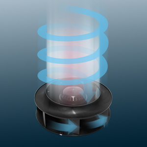 Quạt ly tâm áp suất cao 250mm lưỡi thép không gỉ mang bi 220V Máy Thở công nghiệp khách sạn công nghiệp - Product Image 2