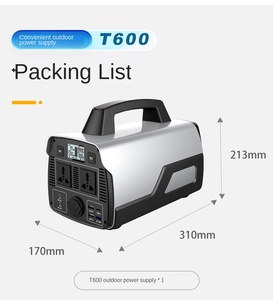 Grande capacité bon prix 2000W centrale électrique mobile portable camping solaire en plein air - Product Image 6