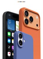 Coque de téléphone portable en silicone liquide OEM/ODM, antichoc, étanche, en caoutchouc, pour iPhone 17 18 Pro Max