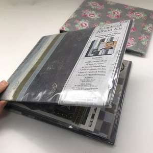 <span class=keywords><strong>Album</strong></span> Photo de scrapbooking 8x10 avec coins Photo pour bébé, mariage, école, éducation, bricolage - Product Image 1