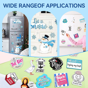 Autocollants 3D personnalisés en résine époxy, gaufrés, couleur pleine, écologiques, imperméables, auto-adhésifs, découpés, avec pelliculage mat - Product Image 5