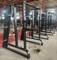 Cage de puissance Dft-684N avec Smith Machine à usage commercial Centre de gymnastique Équipement de fitness Machine de force Support de gymnastique multifonction